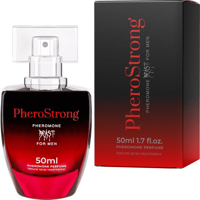 PHEROSTRONG – PARFUM PREROMONE BÊTE POUR HOMME 50 ML