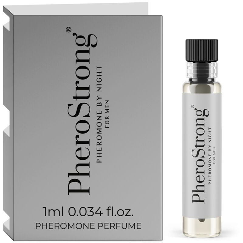 PHEROSTRONG – PARFUM DE NUIT AUX PHÉROMONES POUR HOMMES 1 ML