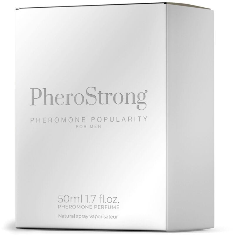 PHEROSTRONG – PARFUM PHÉROMONE POPULARITÉ POUR HOMME 50 ML