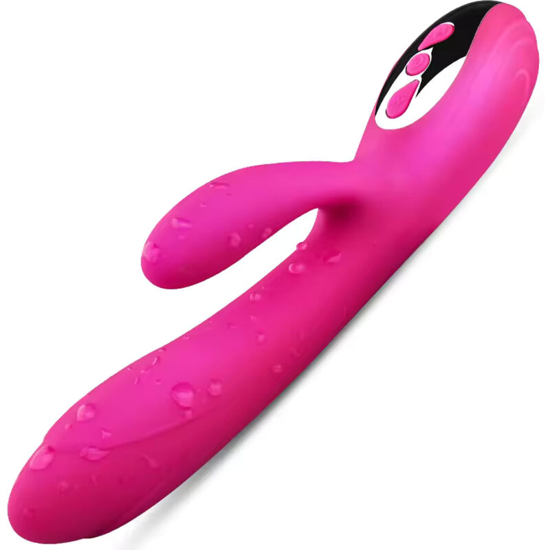 ARMONY – VIBRATEUR  STIMULATEUR FLEXIBLE  EFFET CHALEUR FUCHSIA