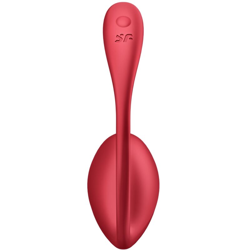 SATISFYER – SHINY PETAL STIMULATEUR À TÉLÉCOMMANDE À DISTANCE G POINT ROUGE APPLICATION GRATUITE