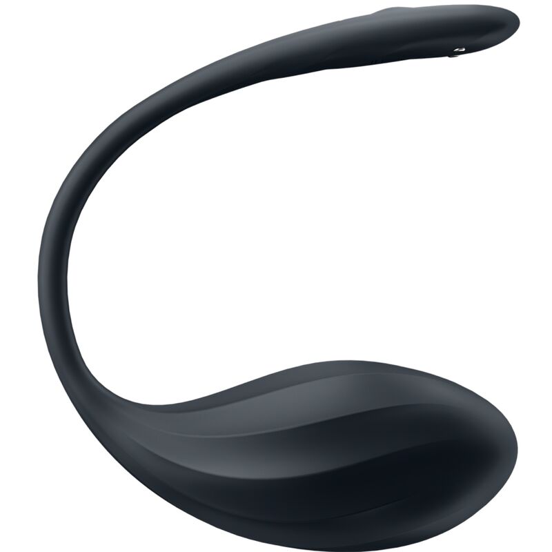 SATISFYER – RIBBED PETAL TÉLÉCOMMANDE DE STIMULATEUR DE POINT G NOIR APPLICATION GRATUITE