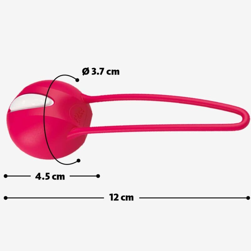 FUN FACTORY – SMARTBALL UNO PELVIC BALL BLANC / VIOLET PASTEL