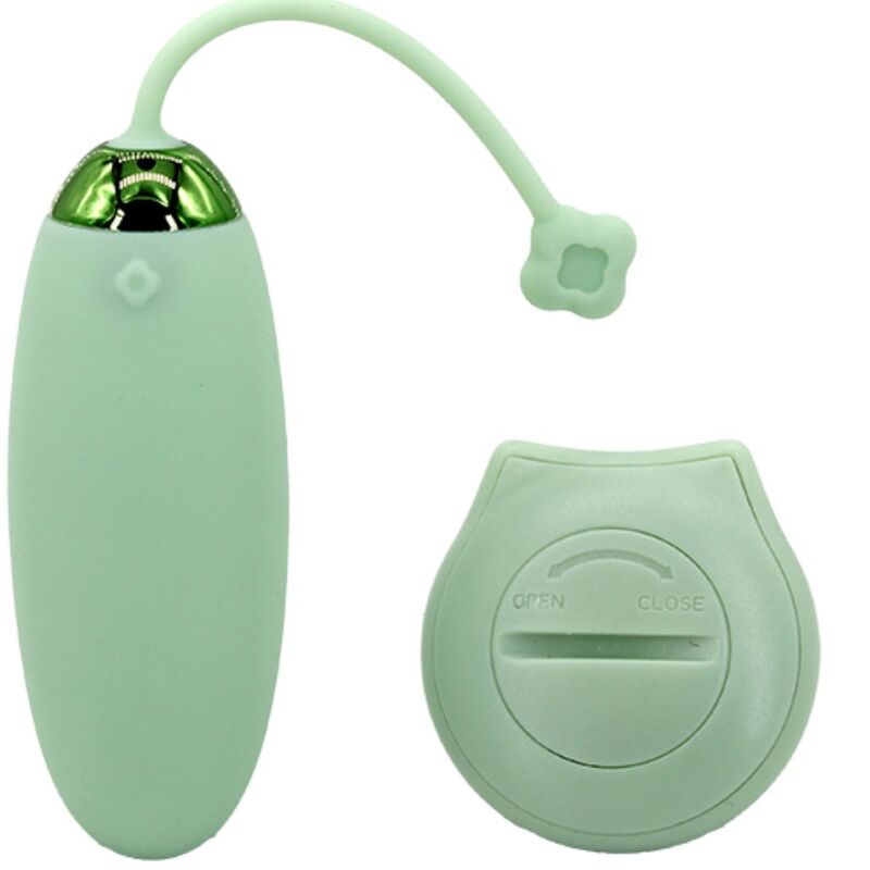 ARMONY – KITTY FUN EGG VIBRATEUR TÉLÉCOMMANDE 10 VIBRATIONS VERT