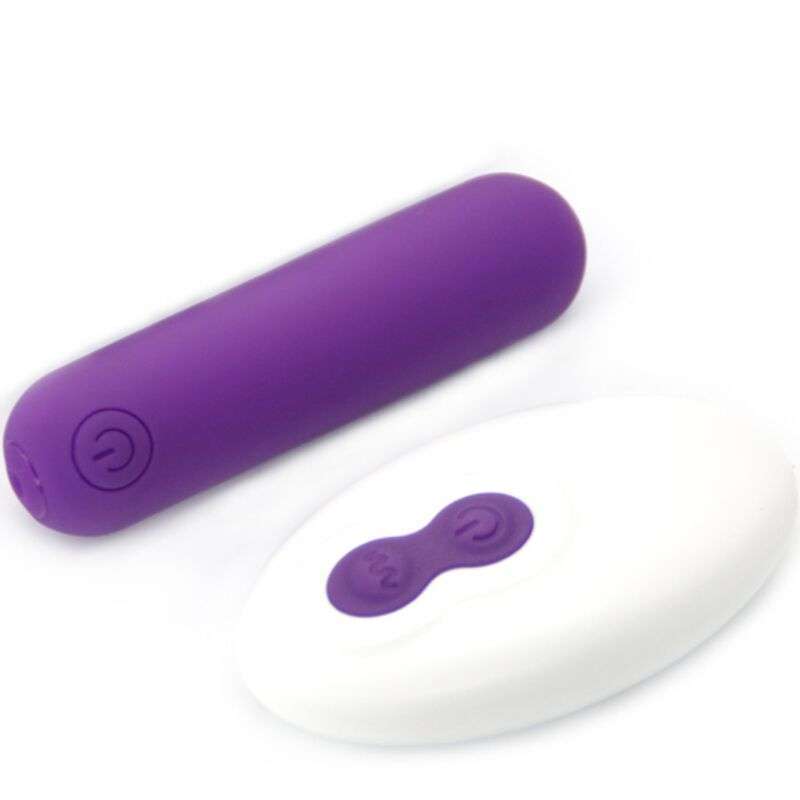 ARMONY – SPLASH JOLINE VIBRATEUR BULLET TÉLÉCOMMANDE EN SILICONE 10 VIBRATIONS 6.5 X 1.5 CM VIOLET