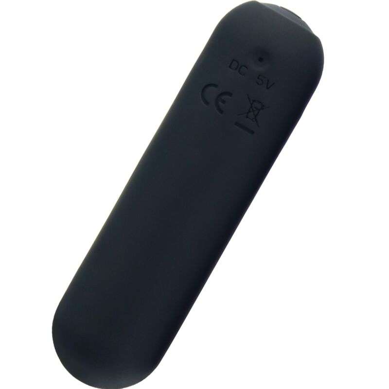 ARMONY – SPLASH JOIE VIBRATEUR BULLET TÉLÉCOMMANDE EN SILICONE 10 VIBRATIONS 75 X 19 CM NOIR
