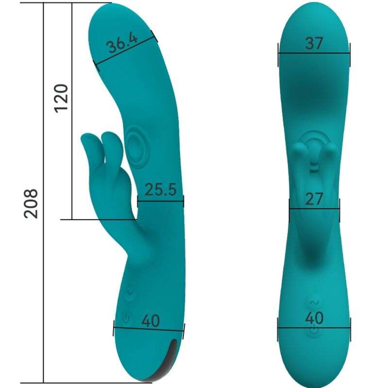 ARMONY – DANCING BUNNY VIBRATEUR RABBIT 10 VITESSES VERT