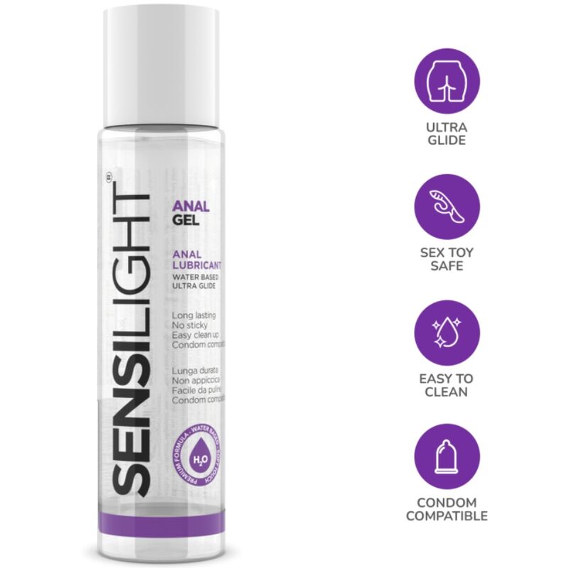 INTIMATELINE – GEL ANAL GLISSANT SENSILIGHT 60 ML
