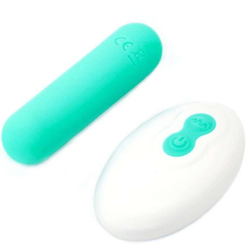 ARMONY – SPLASH JOLINE VIBRATEUR BULLET TÉLÉCOMMANDE EN SILICONE 10 VIBRATIONS 65 X 15 CM VERT