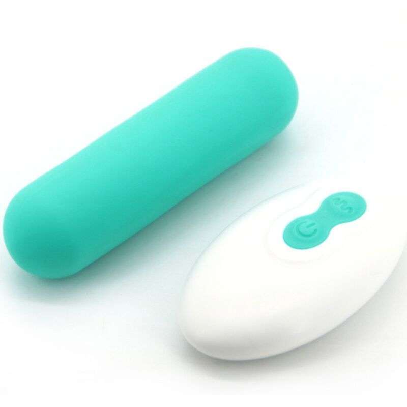ARMONY – SPLASH JOIE VIBRATEUR BULLET TÉLÉCOMMANDE EN SILICONE 10 VIBRATIONS 75 X 19 CM VERT