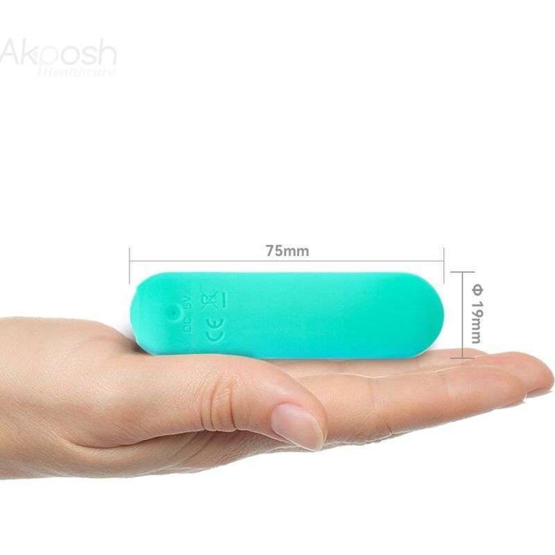 ARMONY – SPLASH JOIE VIBRATEUR BULLET TÉLÉCOMMANDE EN SILICONE 10 VIBRATIONS 75 X 19 CM VERT