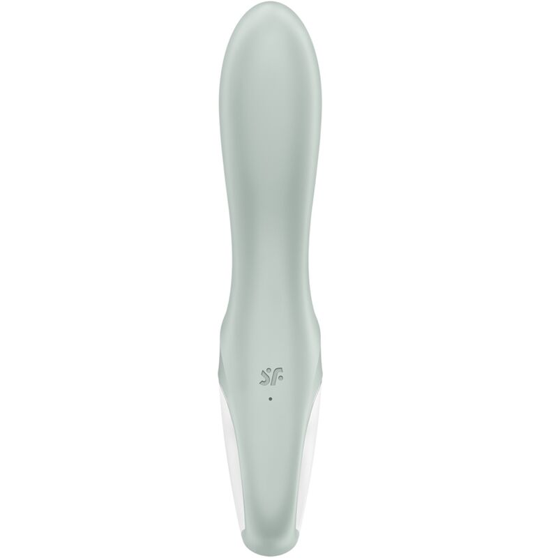 SATISFYER – AIR PUMP BOOTY 3 VIBRATEUR ANAL GONFLABLE GRIS VERT