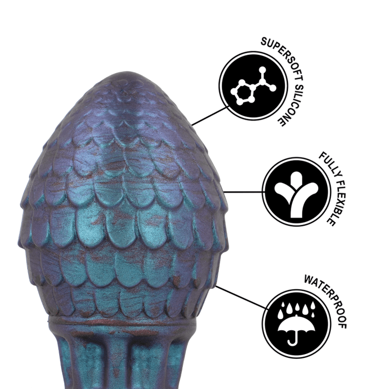 EPIC – VRAKOS PLUG ANAL OEUF DE DRAGON TAILLE M