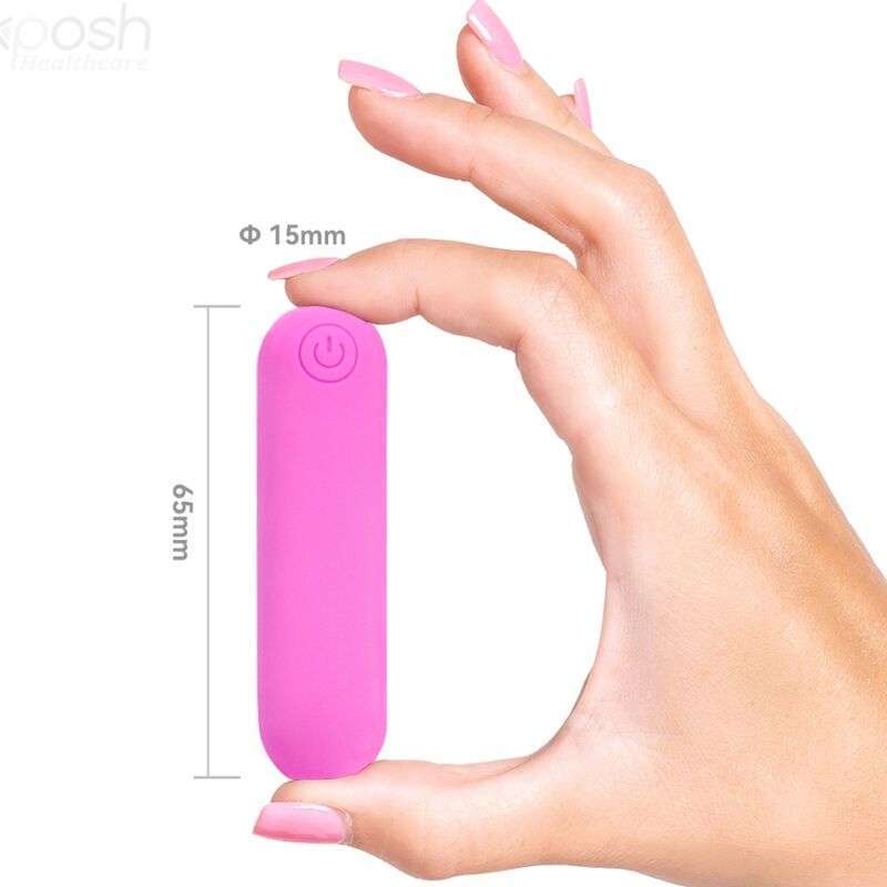 ARMONY – SPLASH HEHE VIBRATEUR BULLET SILICONE 10 VIBRATIONS 65 X 15 CM ROSE