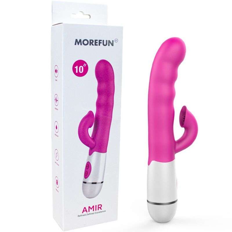 ARMONY – AMIR VIBRATEUR MULTIFONCTION AVEC LANGUE STIMULANTE 16 VITESSES ROSE