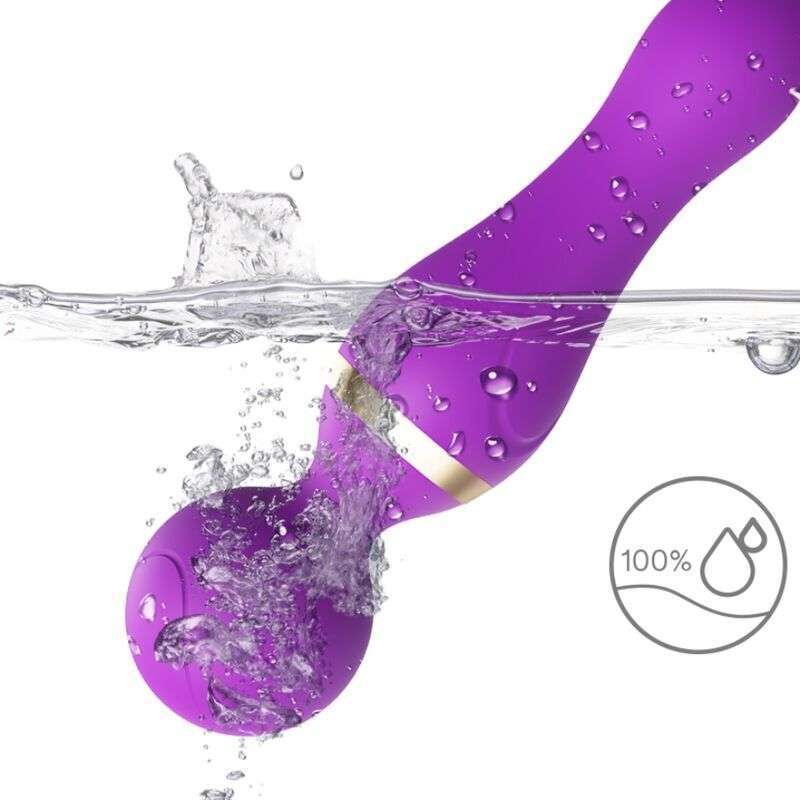 ARMONY – FREEZA MASSAGER  VIBRATEUR TÊTE SUPER FLEXIBLE VIOLET