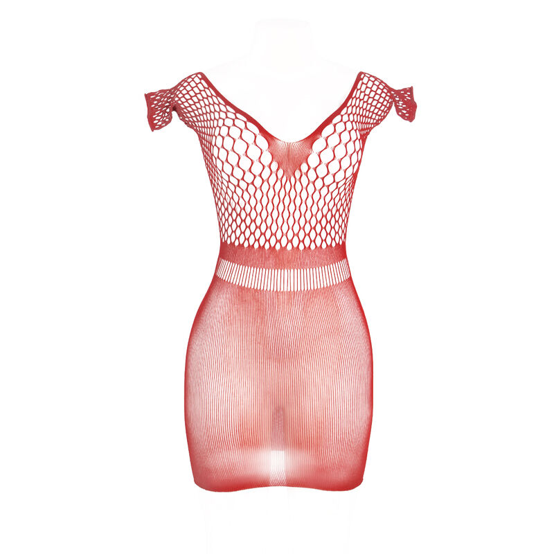 SUBBLIME – 951924 ROBE COURTE EN CROCHET ROUGE TAILLE UNIQUE