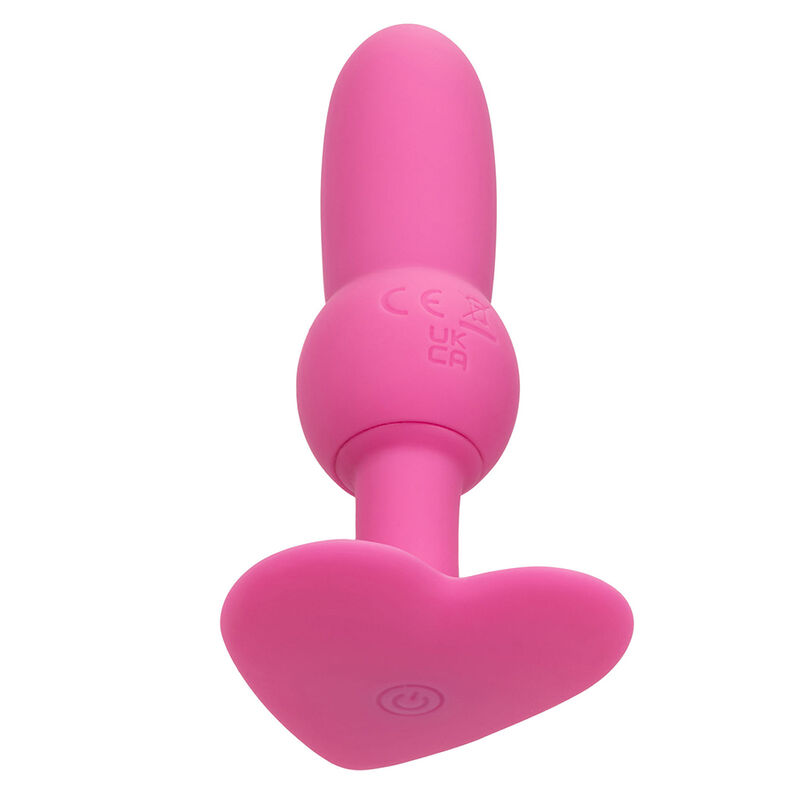 CALEXOTICS – FIRST TIME SONDE ANAL PLUG PERLÉE 10 VIBRATIONS ROSE