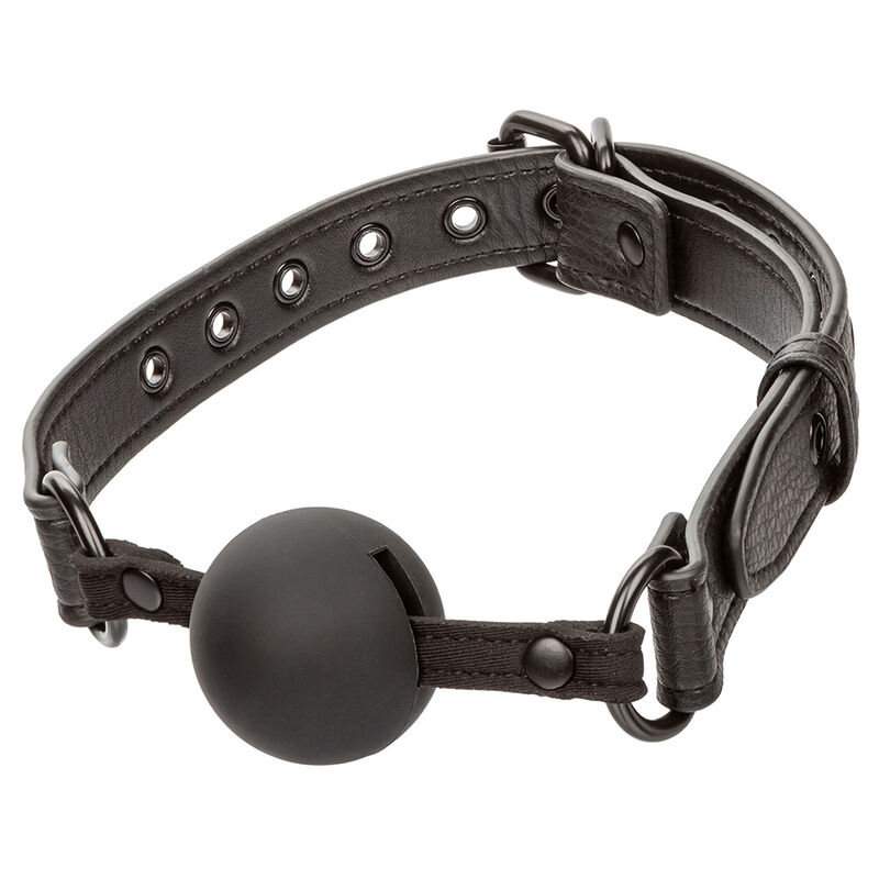 CALEXOTICS – NOCTURNAL BÂILLON À BOULE EN SILICONE NOIR