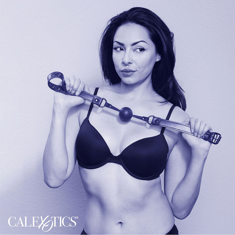 CALEXOTICS – NOCTURNAL BÂILLON À BOULE EN SILICONE NOIR