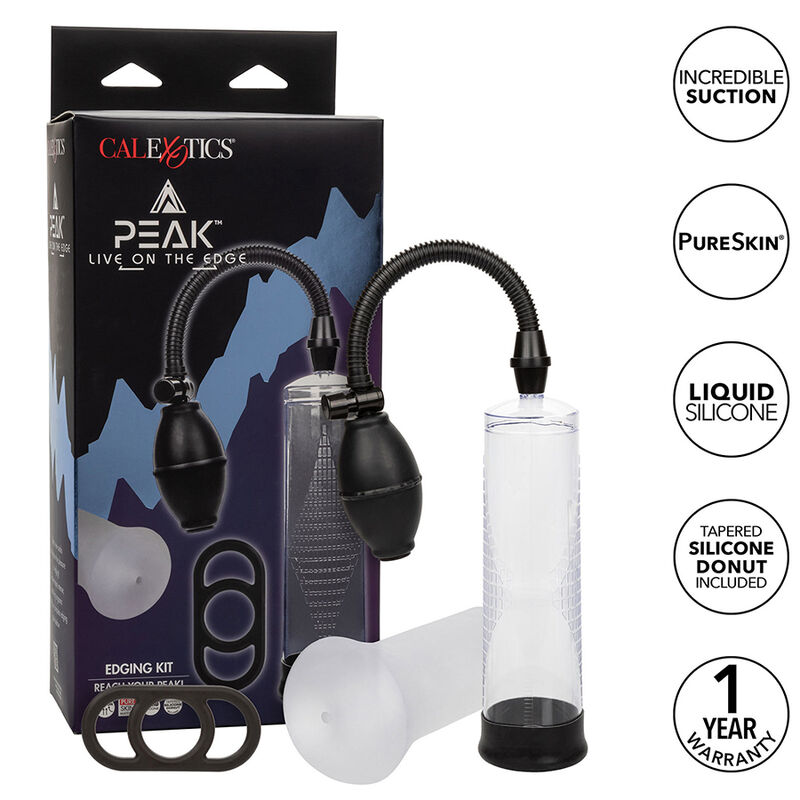 CALEXOTICS – KIT DE POMPE À ONDES STIMULANTES DE POINTE