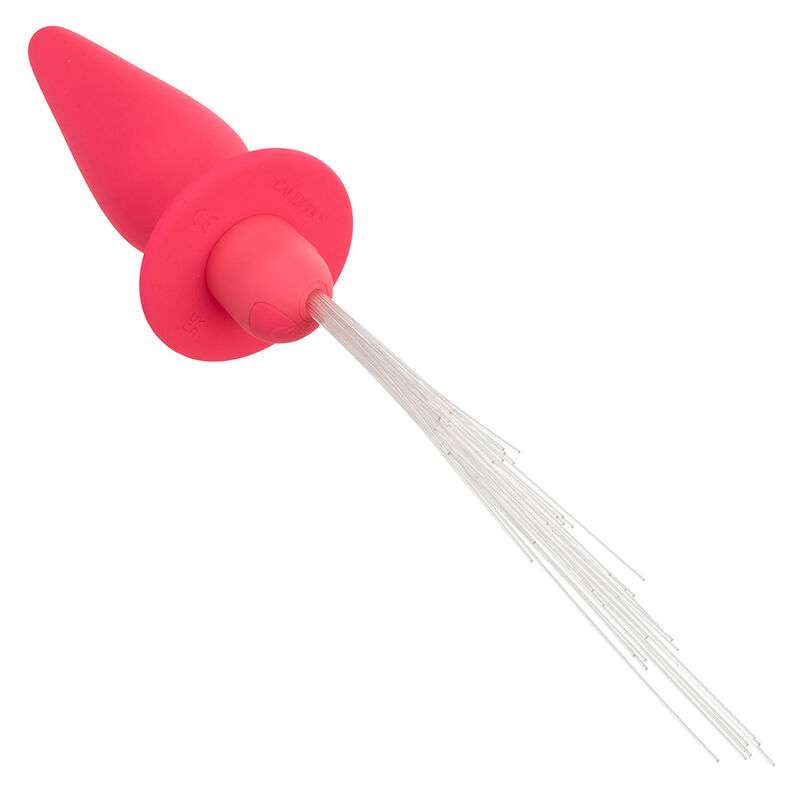 CALEXOTICS – SOUTHERN LIGHTS LIGHT UP PLUG ANAL 10 VIBRATIONS SILICONE ROSE