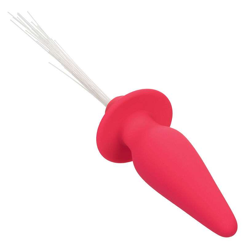 CALEXOTICS – SOUTHERN LIGHTS LIGHT UP PLUG ANAL 10 VIBRATIONS SILICONE ROSE