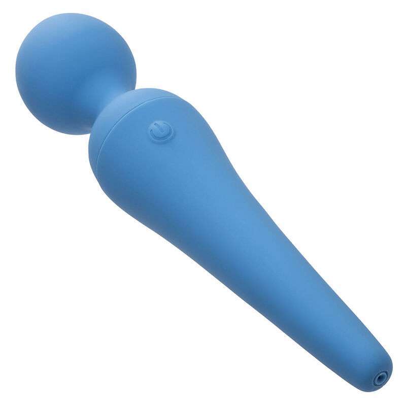 CALEXOTICS – COUTURE KIT VIBRATEUR WAND 10 VIBRATIONS BLEU
