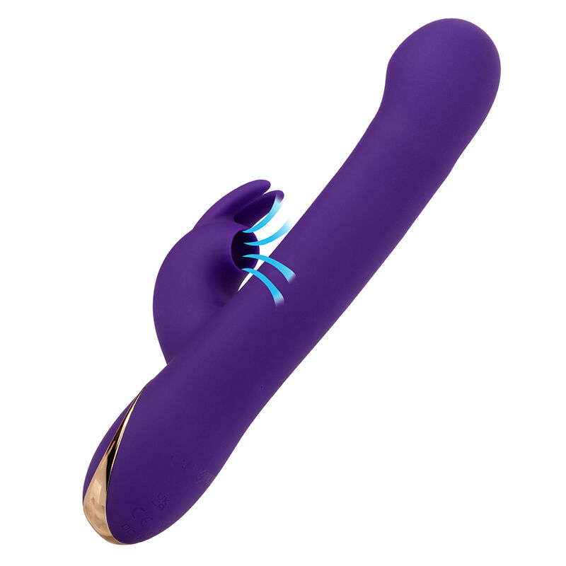 CALEXOTICS – JACK RABBIT VIBRATEUR ET STIMULATEUR 7 NIVEAUX DE VIBRATION ET ONDES STIMULANTES BLEU