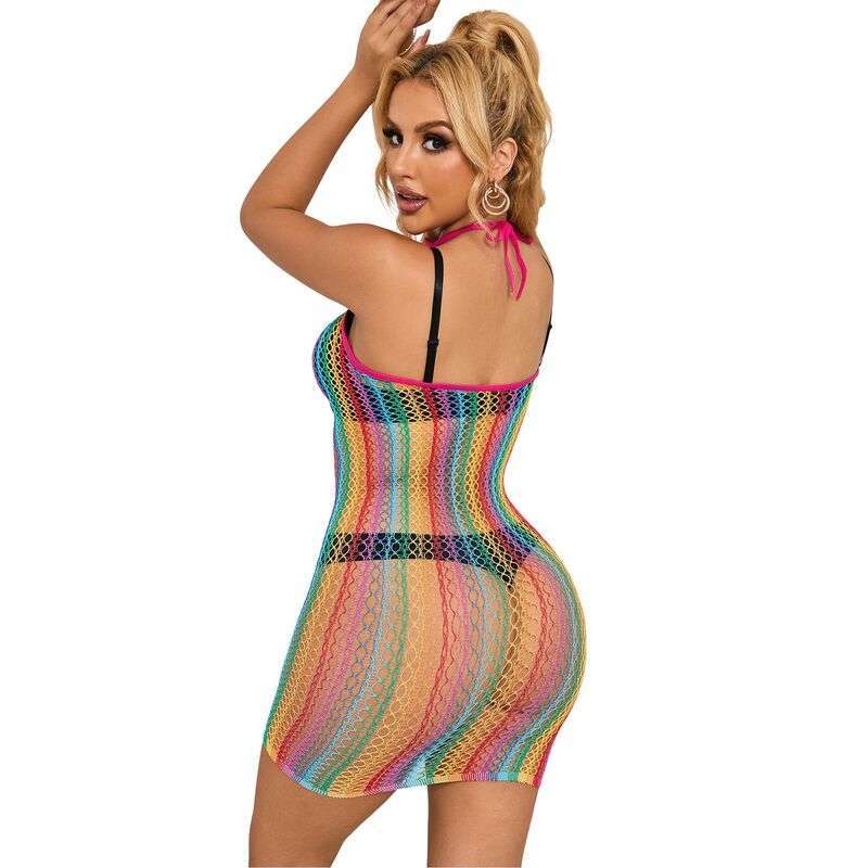 SUBBLIME – 952341 ROBE RÉSEILLE ARC-EN-CIEL TAILLE UNIQUE
