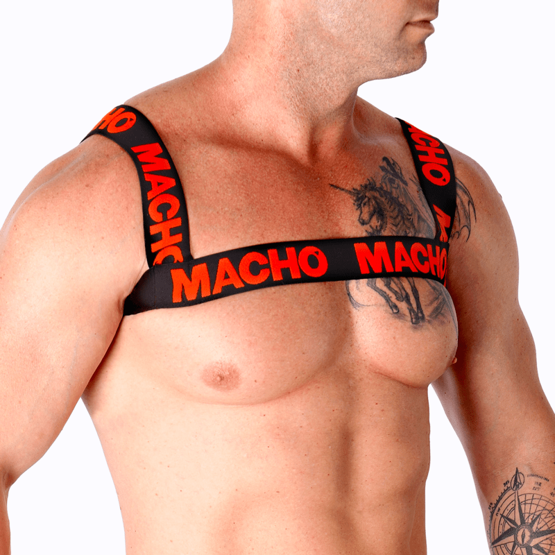MACHO – HARNAIS DOUBLE ROUGE