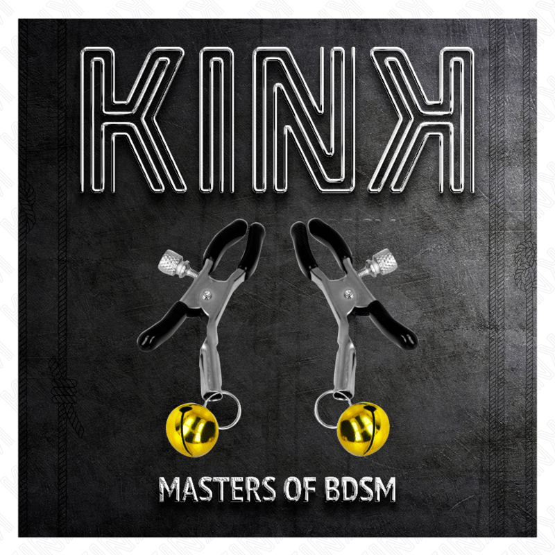 KINK – PINCE À METON SIMPLE CLOCHE OR 6 CM
