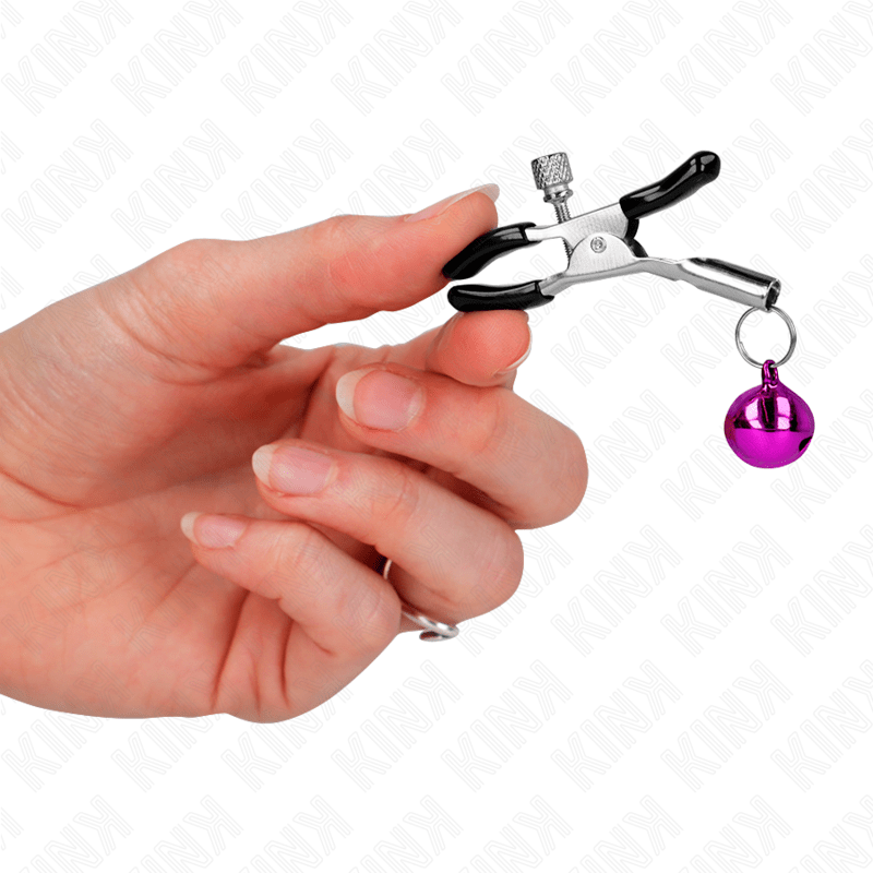 KINK – PINCE À METON SIMPLE CLOCHE VIOLET 6 CM