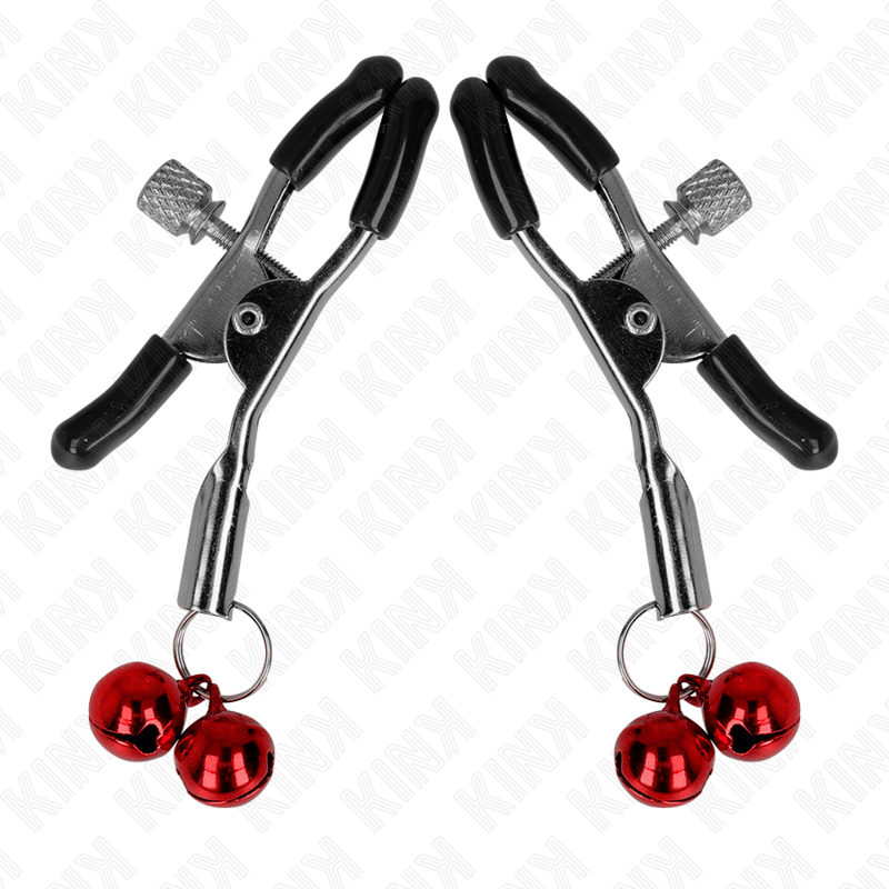 KINK – PINCE À METON DOUBLE CLOCHE ROUGE 6 CM