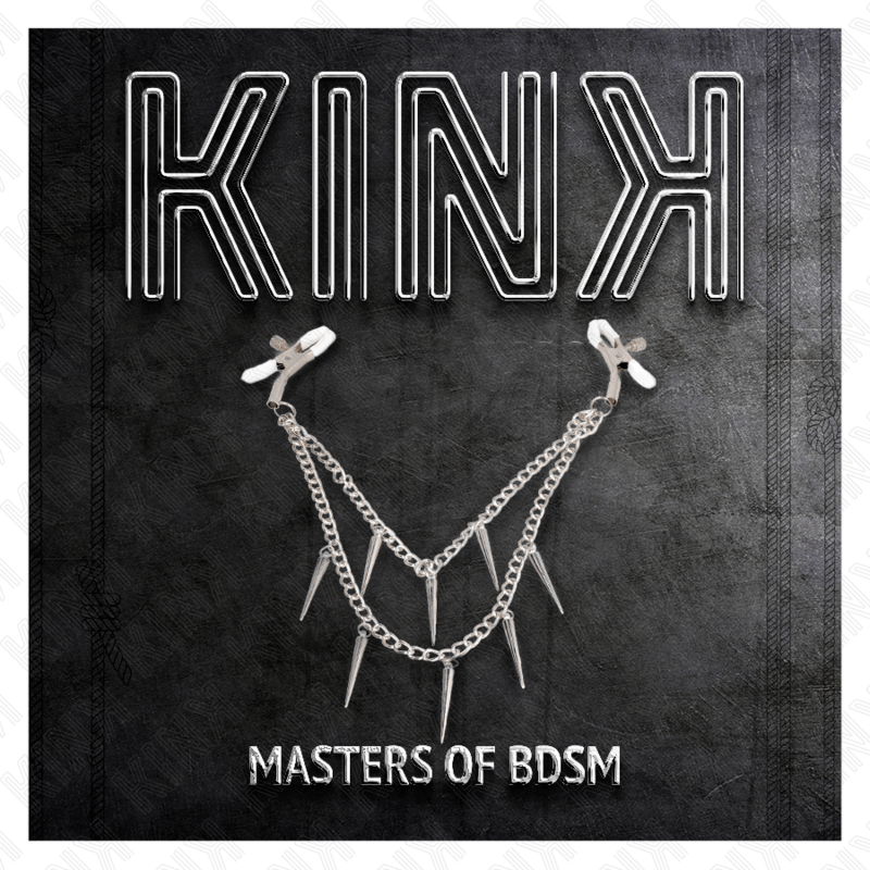 KINK – PINCES À METELIER AVEC CHAÎNES À POINTES 30 CM