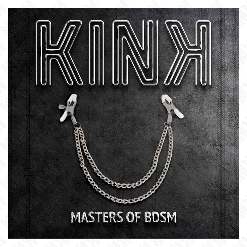 KINK – PINCES À METELIER AVEC 2 CHAÎNES FINES ARGENT 20/23 CM