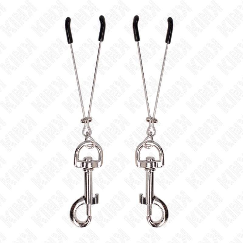 KINK – PINCE À METON CROCHET FIN ARGENT 7 CM