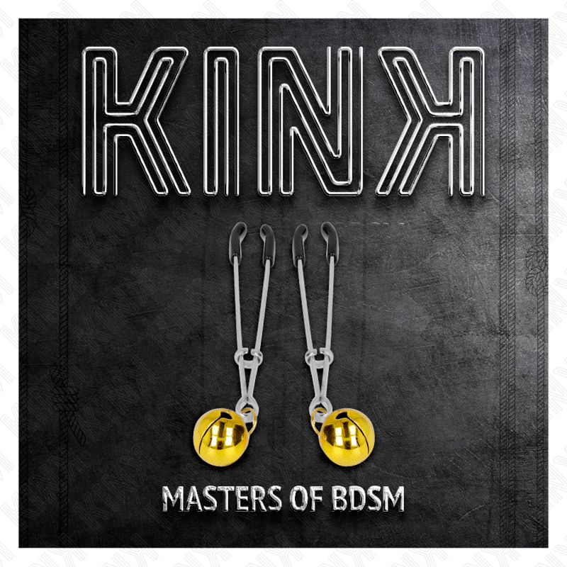 KINK – PINCES À TÉLÉPHONE MINCE CLOCHE OR 7 CM