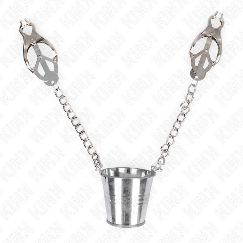 KINK – PINCES À METELIER AVEC SEAU ARGENT