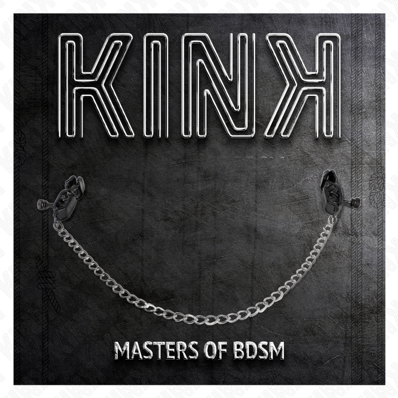 KINK – PINCES À TAMELON CHAÎNE PLATE ARGENT 30 CM