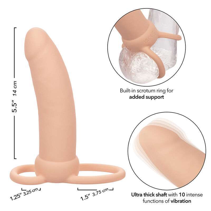 CALEXOTICS – MAXX THICK DOUBLE PÉNÉTRATEUR 10 VIBRATIONS CHAIR