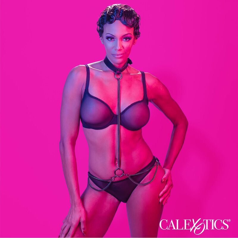 CALEXOTICS – EUPHORIA COLLIER ET LAISSE CHAINE
