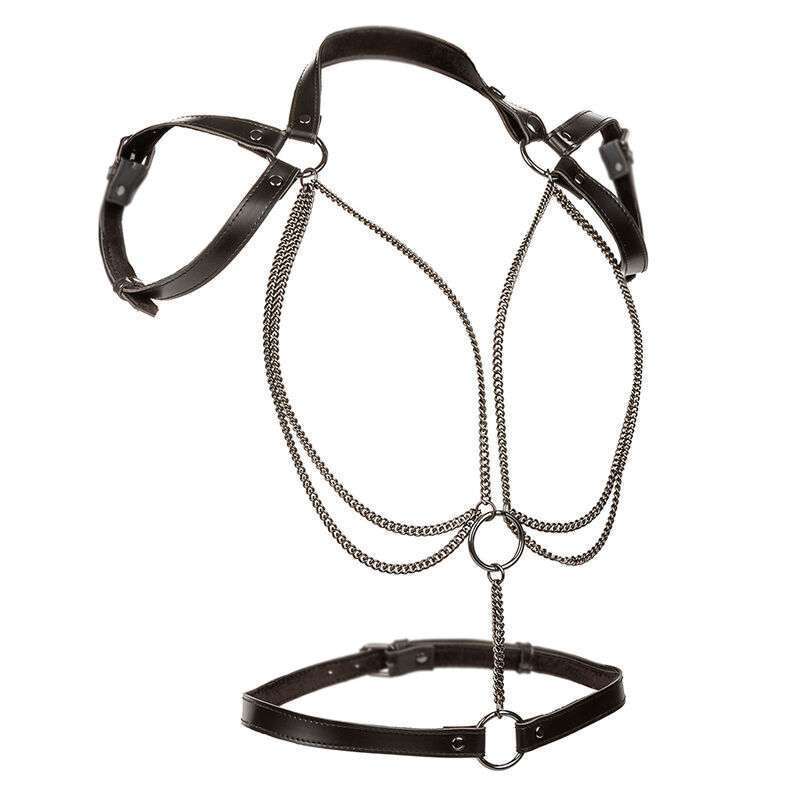 CALEXOTICS – EUPHORIA HARNAIS LICOL MULTICHAÎNES PREMIUM GRANDE TAILLE