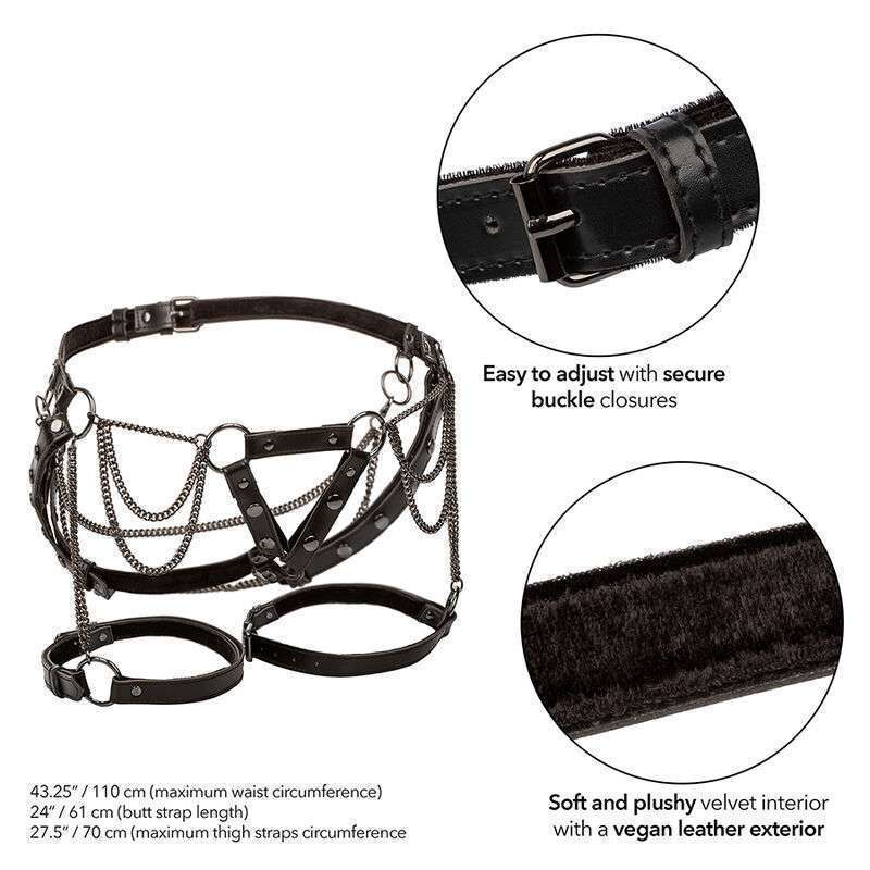CALEXOTICS – EUPHORIA HARNAIS DE CUISSE MULTICHAÎNES PREMIUM