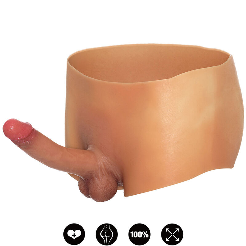 HIDDEN DESIRE – ALTER EGO BOXERSHOT AVEC PÉNIS 18 CM TAILLE L