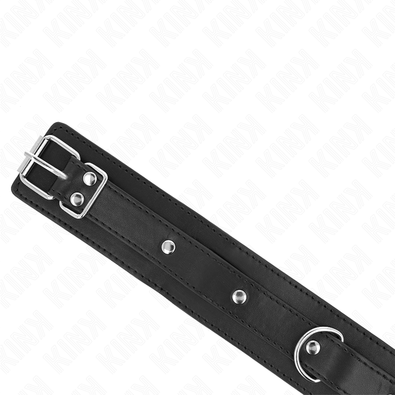 KINK – COLLIER AVEC LAISSE 65 CM 1 ANNEAU RÉGLABLE 38-49 CM X 5 CM