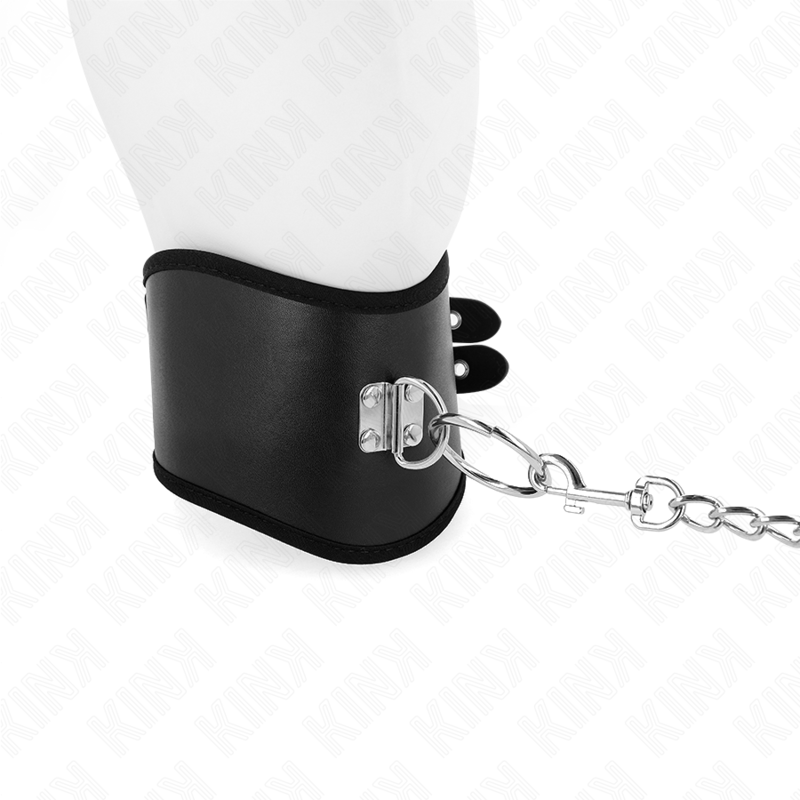 KINK – COLLIER 65 CM AVEC LARGE BRACELET RÉGLABLE 40-55 CM X 10 CM