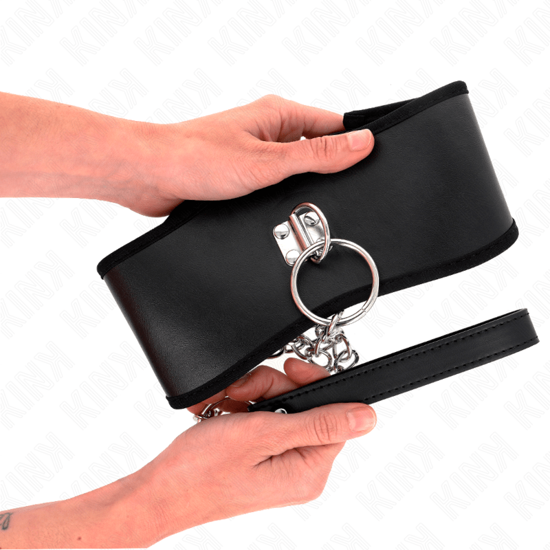 KINK – COLLIER 65 CM AVEC LARGE BRACELET RÉGLABLE 40-55 CM X 10 CM