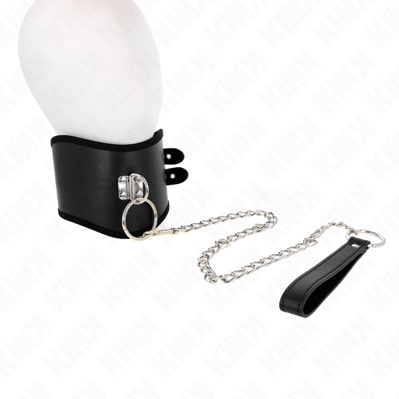 KINK – COLLIER 65 CM AVEC LARGE BRACELET RÉGLABLE 40-55 CM X 10 CM