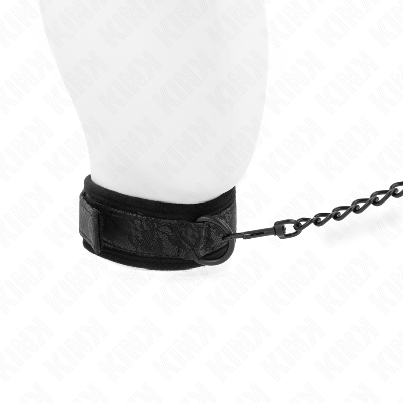 KINK – COLLIER MODÈLE BASIC AVEC LAISSE 77 CM MODÈLE 5 AJUSTABLE 34-54 CM X 5 CM